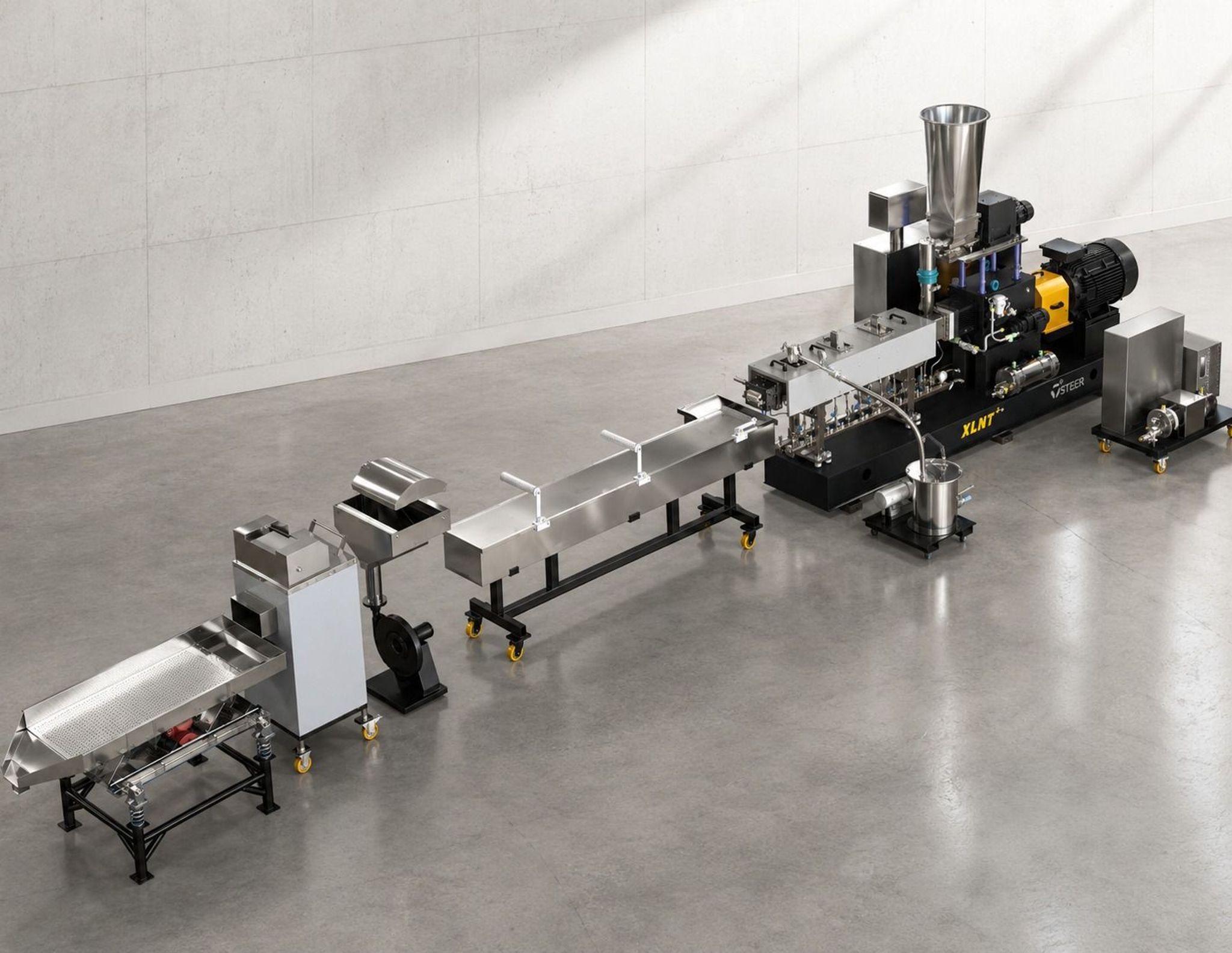 XLNT+ extrusion system detail